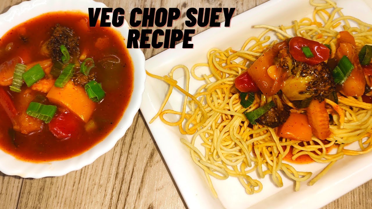 Veg Chop suey Recipe | Fried Noodles Recipe | American Chop Suey Recipe |  Chinese Chop Suey Recipe