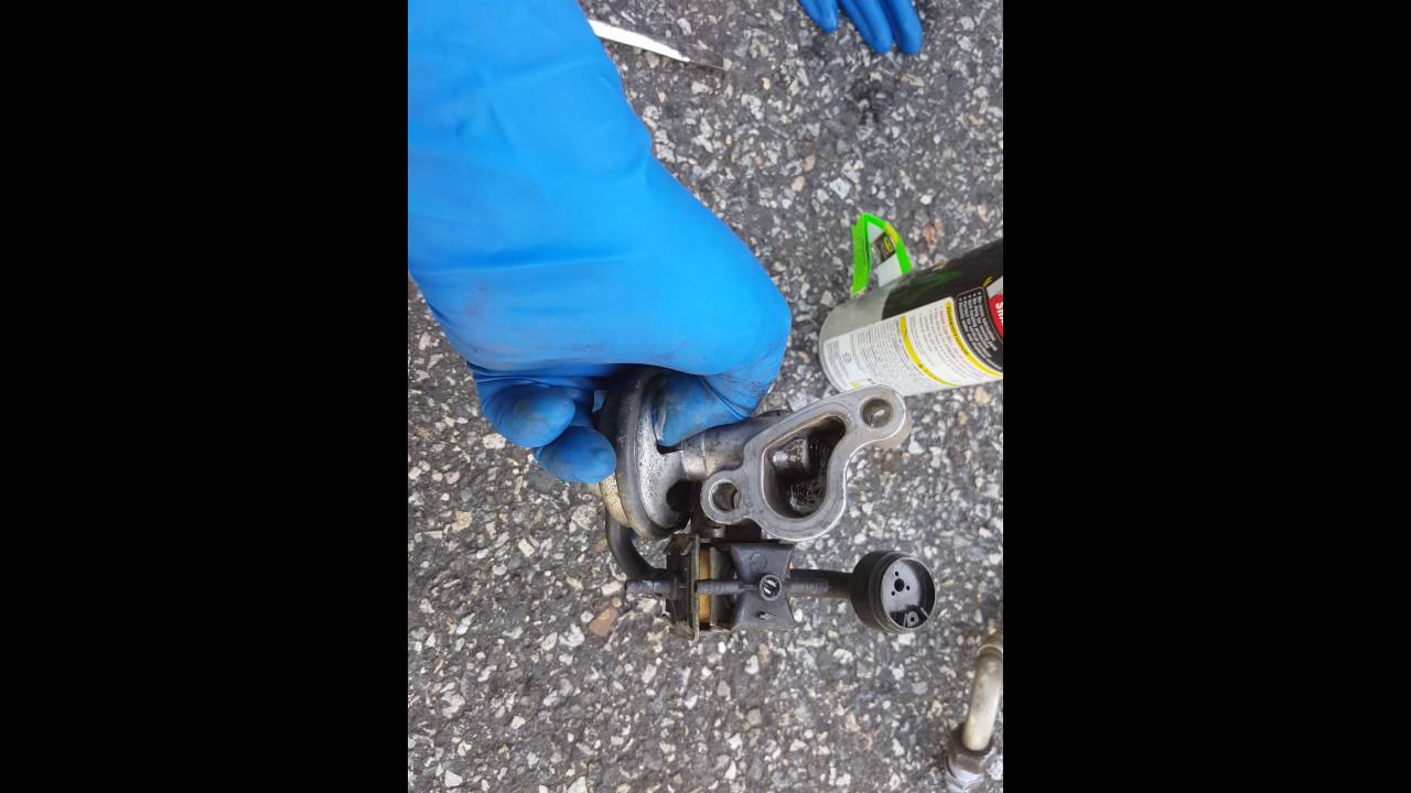 Egr valve and tube 2004 ML500 Code P0400 cleaned--Part 2