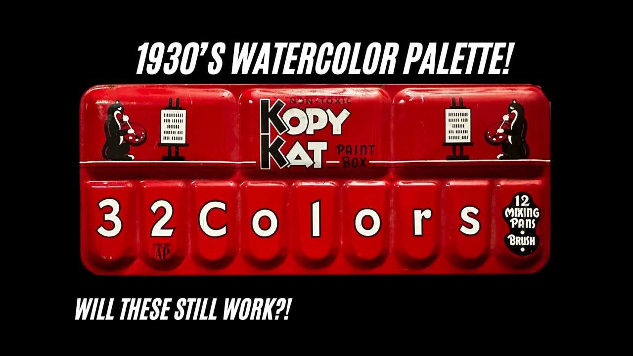 Can We Use 95 Year Old Watercolors?