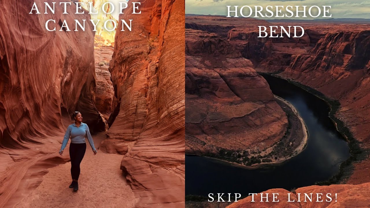 Secret Antelope Canyon and Horseshoe Bend | Sunset Tour - SKIP the line
