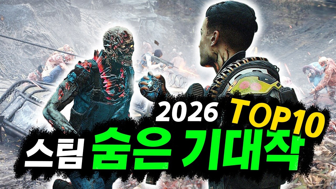 2026년 스팀 게임 숨은 기대작 TOP 10