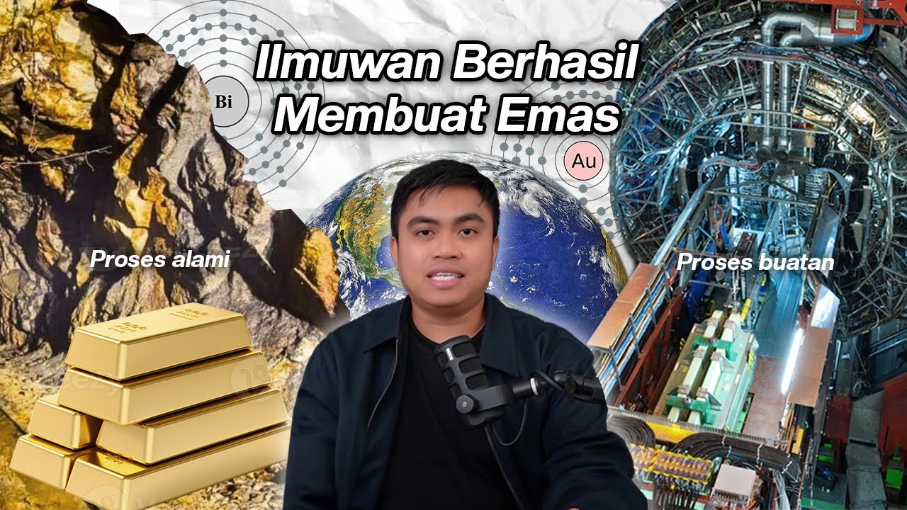 Proses Tidak Masuk Akal di Balik Pembentukan Emas di Bumi