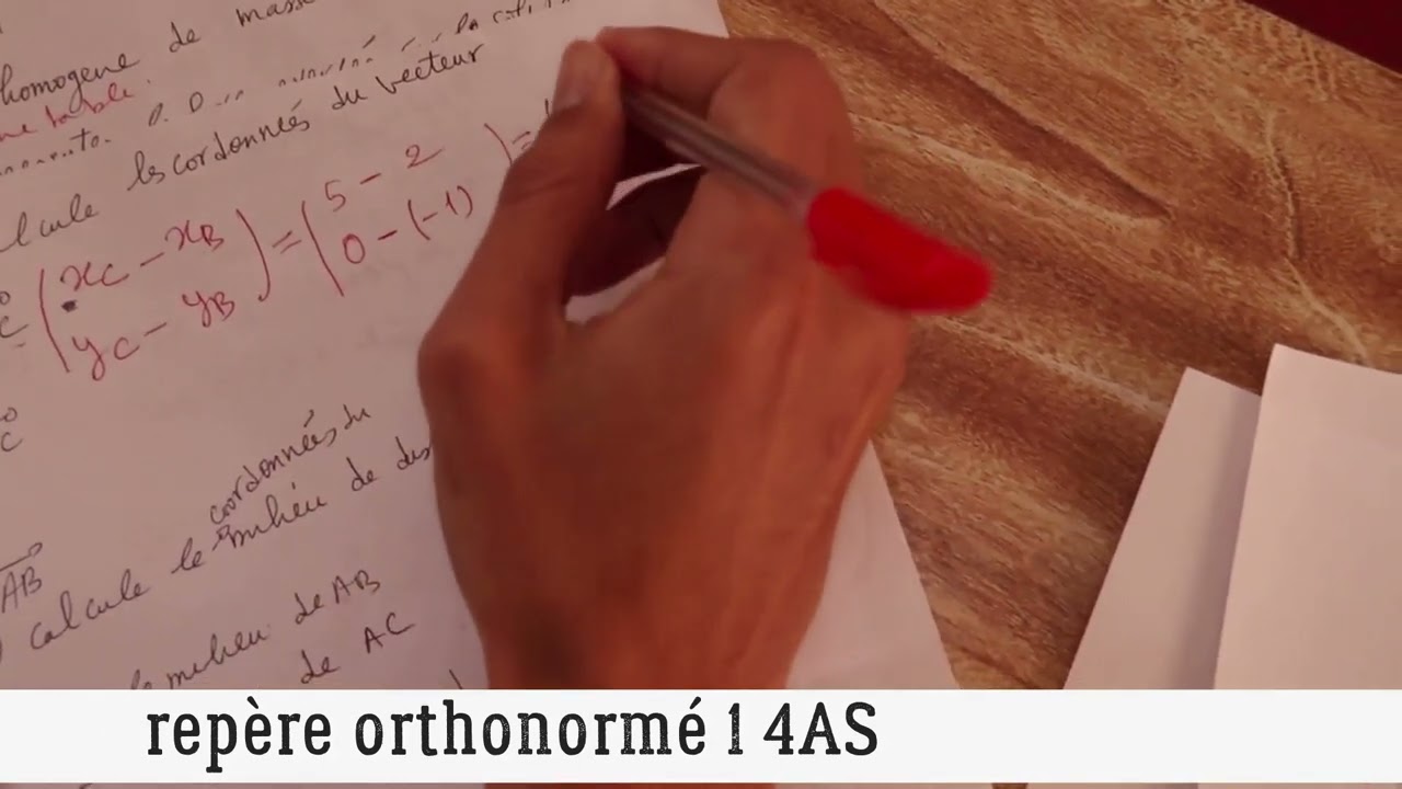Repère Orthonormé 1 4AS