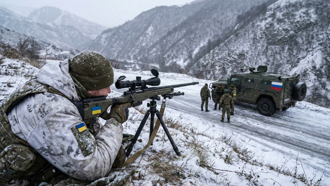 A Local Ukrainian Sniper Became a Nightmare for the Russian Army