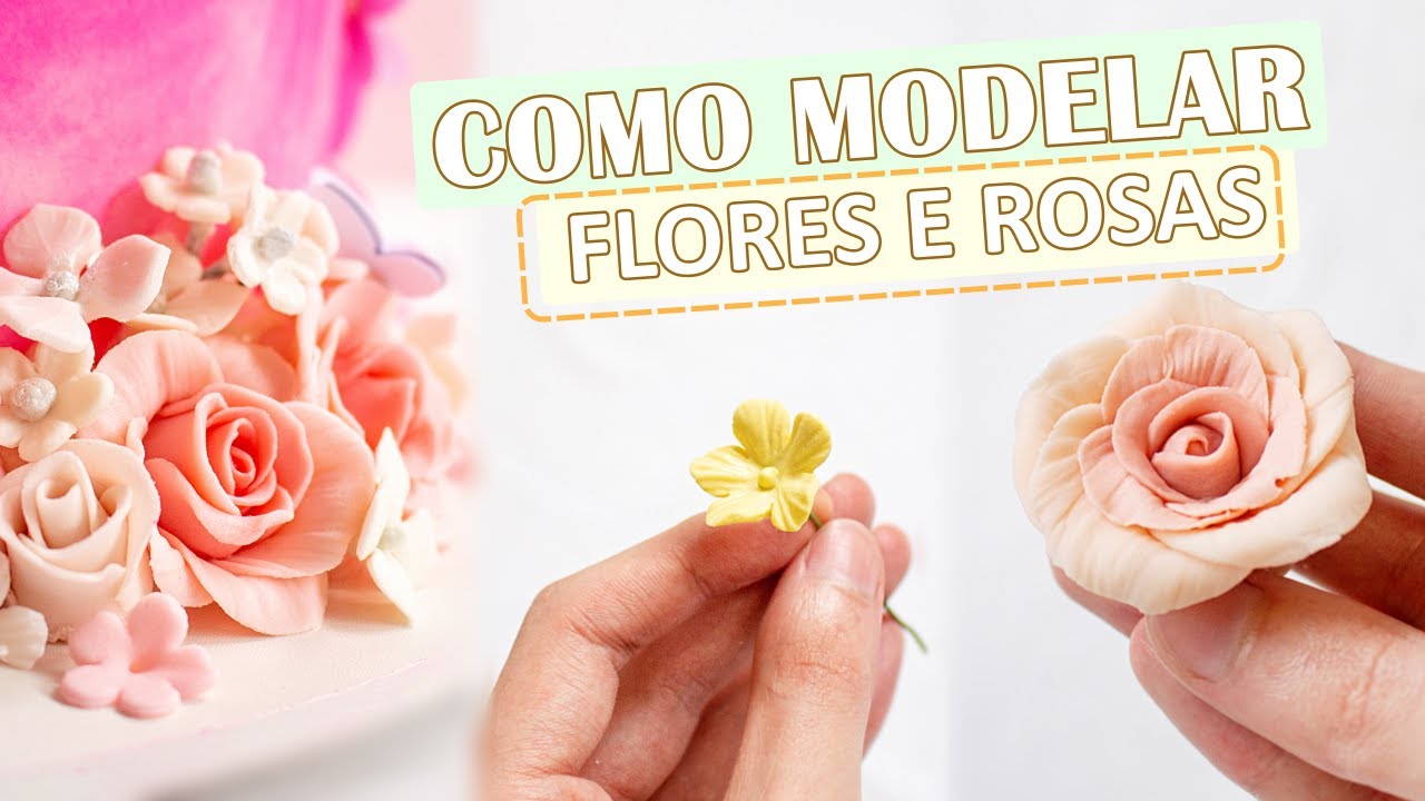 MINI FLORES E ROSAS DE AÇÚCAR - COMO FAZER - Tiago Mauro