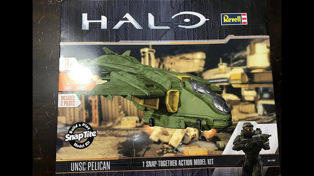 Revell HALO UNSC Pelican Model Build