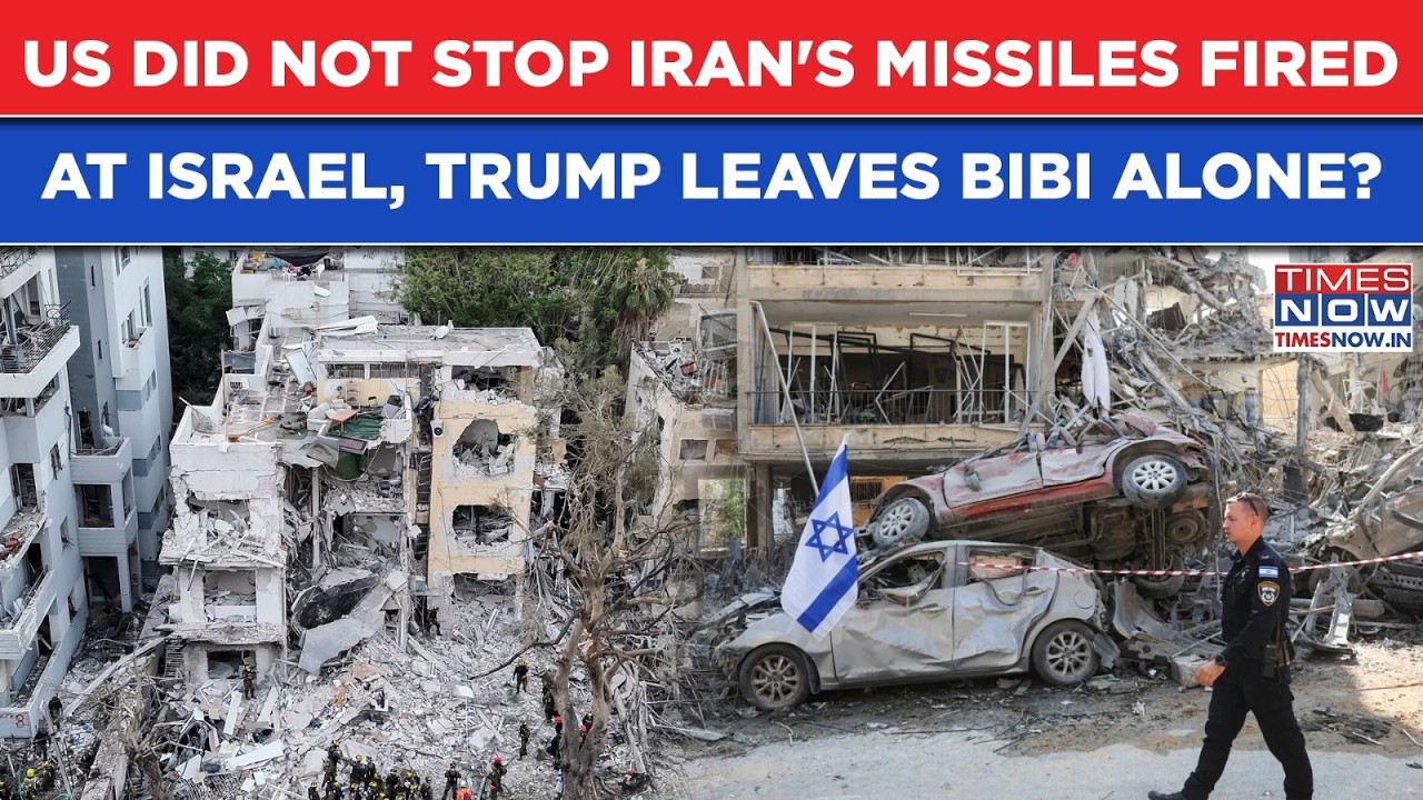 US Did Not Stop Any Iranian Missiles Fired At Israel, IDF Left To Fight Alone As Bibi Stays Defiant?