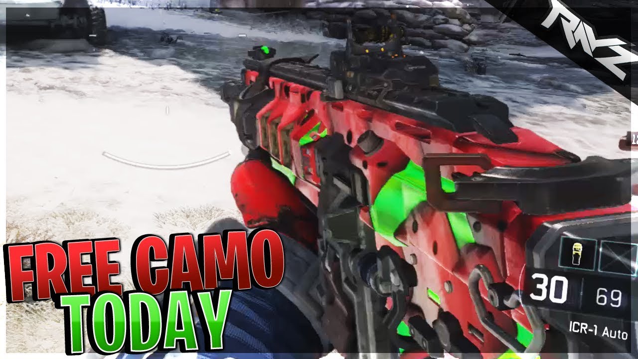 NEW FREE WATERMELON CAMO TODAY ONLY IN BLACK OPS 3! (Black Ops 3 New Limited Time Camo)