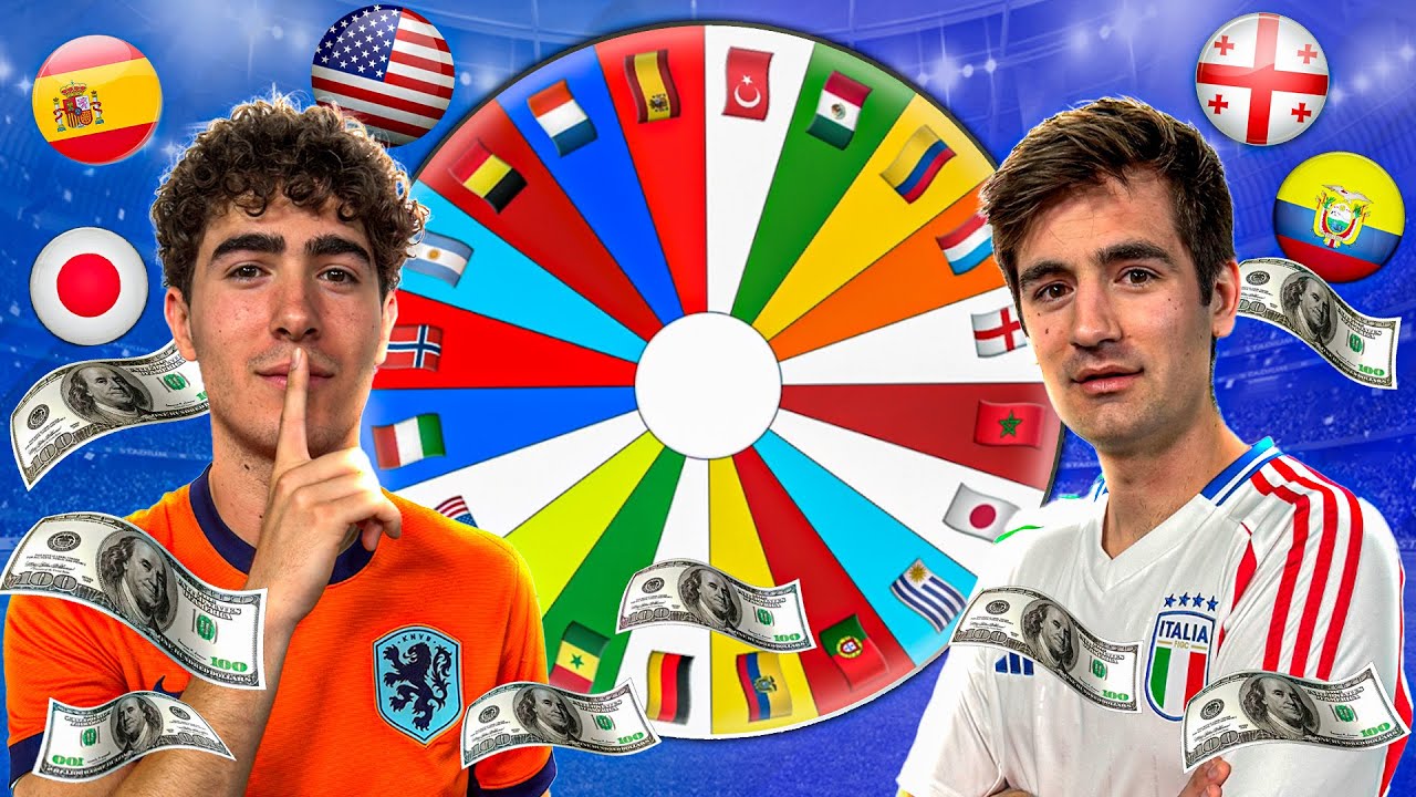 HACEMOS el MEJOR XI de SELECCIONES con 500M€ con la RULETA de la SUERTE