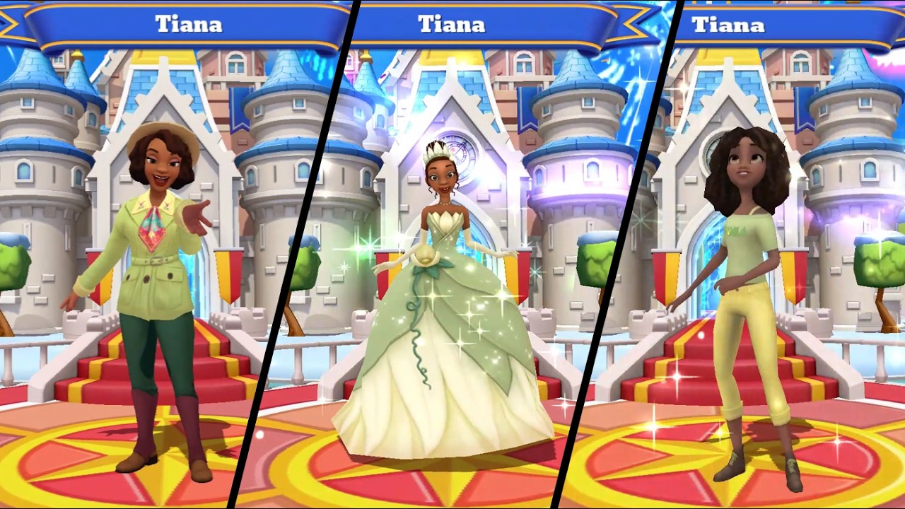 Tiana WELCOME SCREENS | Disney Magic Kingdoms
