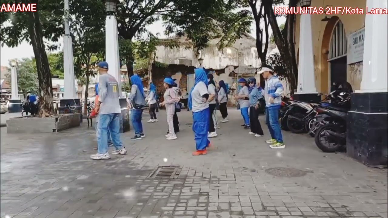 AMAME.Choreo by: Peter Q'Shea (AUS)2025.Demo by: KOMUNITAS 2HF.Minggu Sore.Patung Garuda Kota Lama
