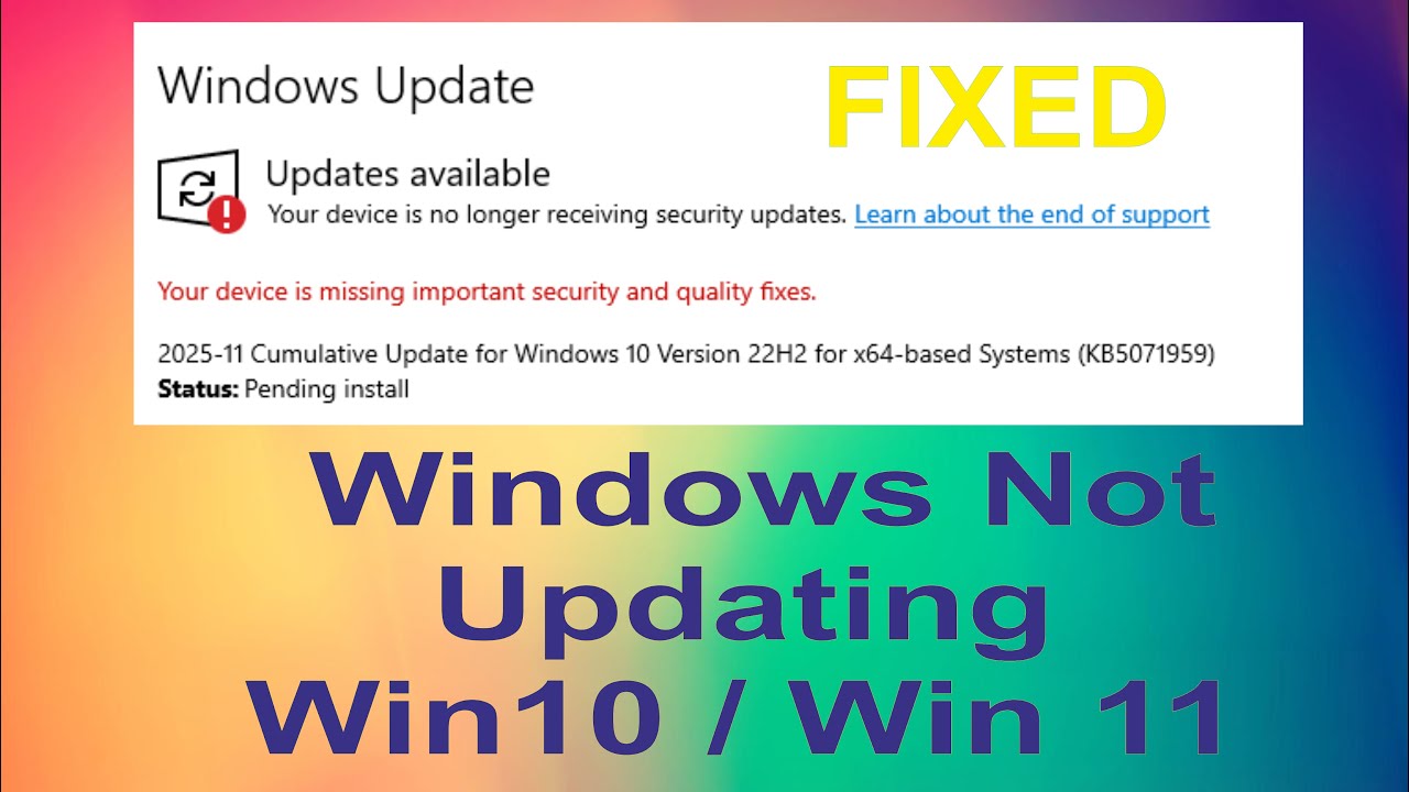 Как исправить ошибку обновления Windows «На вашем устройстве отсутствует важное обновление безопа...