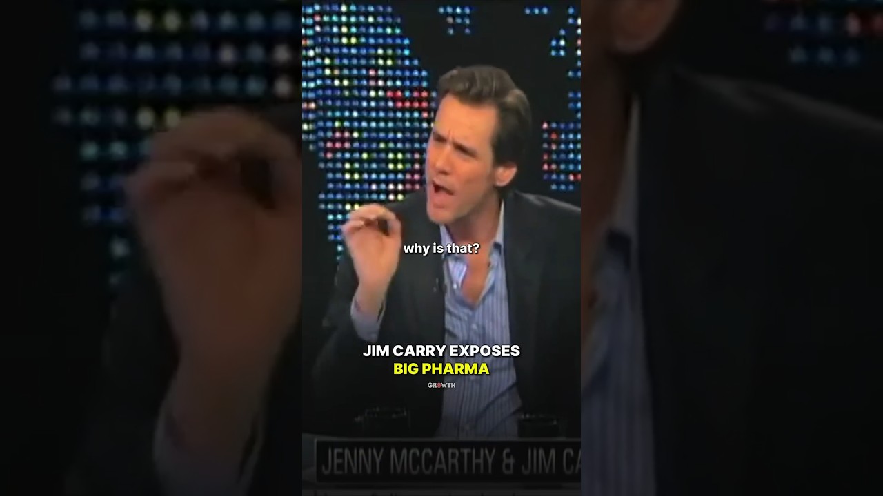 Jim Carrey Exposes BIG PHARMA.