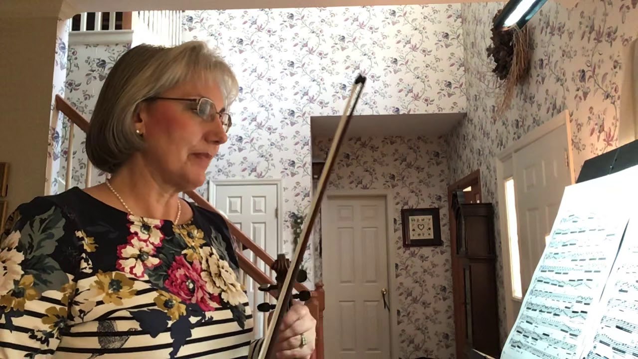 Brandenburg No. 3, 2nd movement, violin 1, arr. Isaac