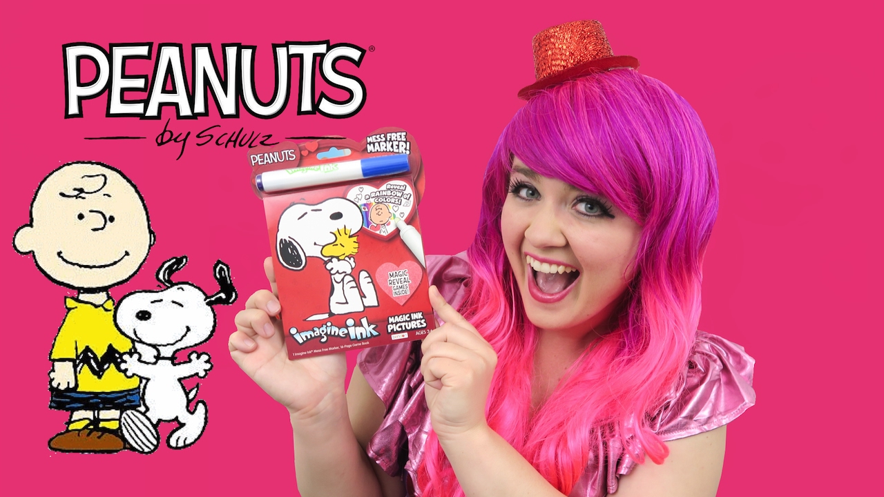 Peanuts Snoopy Charlie Brown Magic Ink Coloring & Activity Book Imagine Ink | KiMMi THE CLOWN