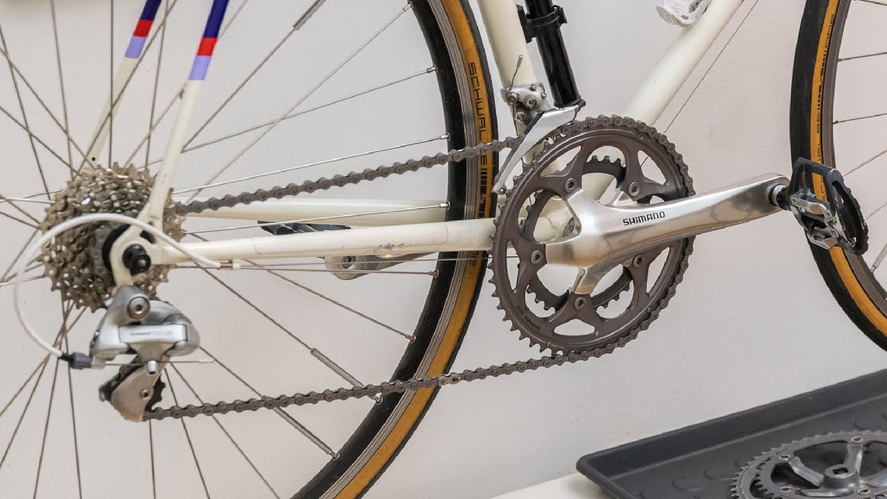 Will a compact crankset work with '90s road derailleurs?