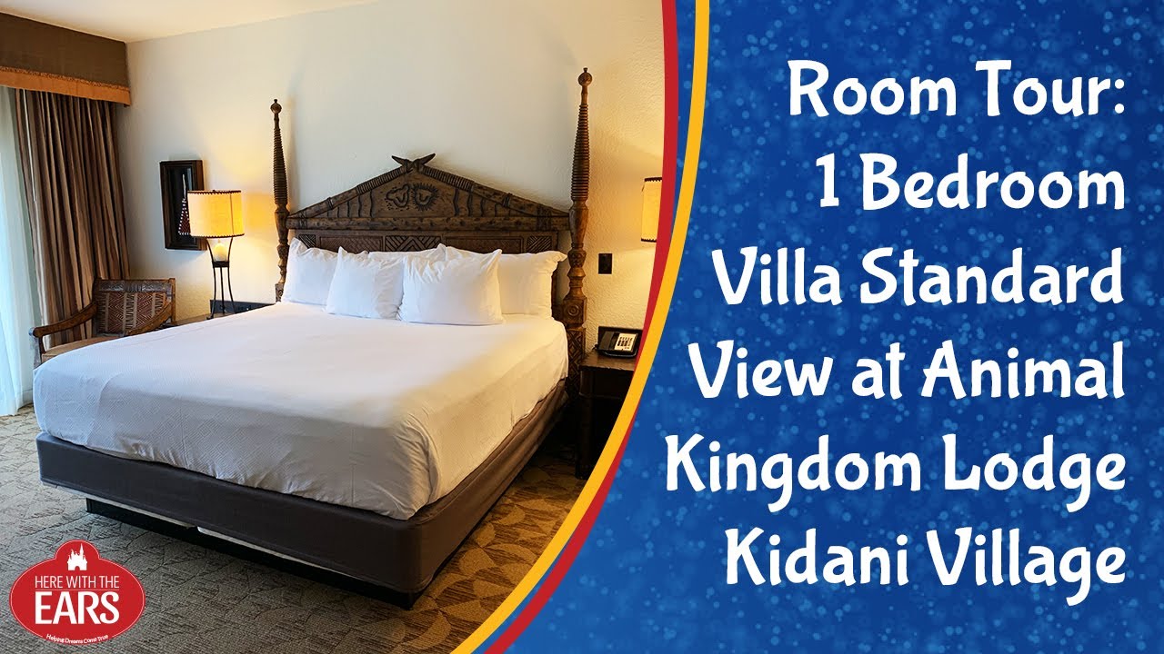 Animal Kingdom Lodge: Kidani Village - 1 Bedroom Villa - Room Tour