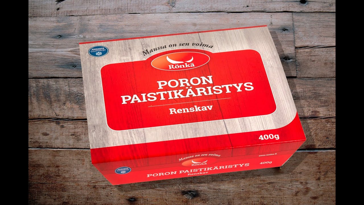 Rönkä poron paistikäristys