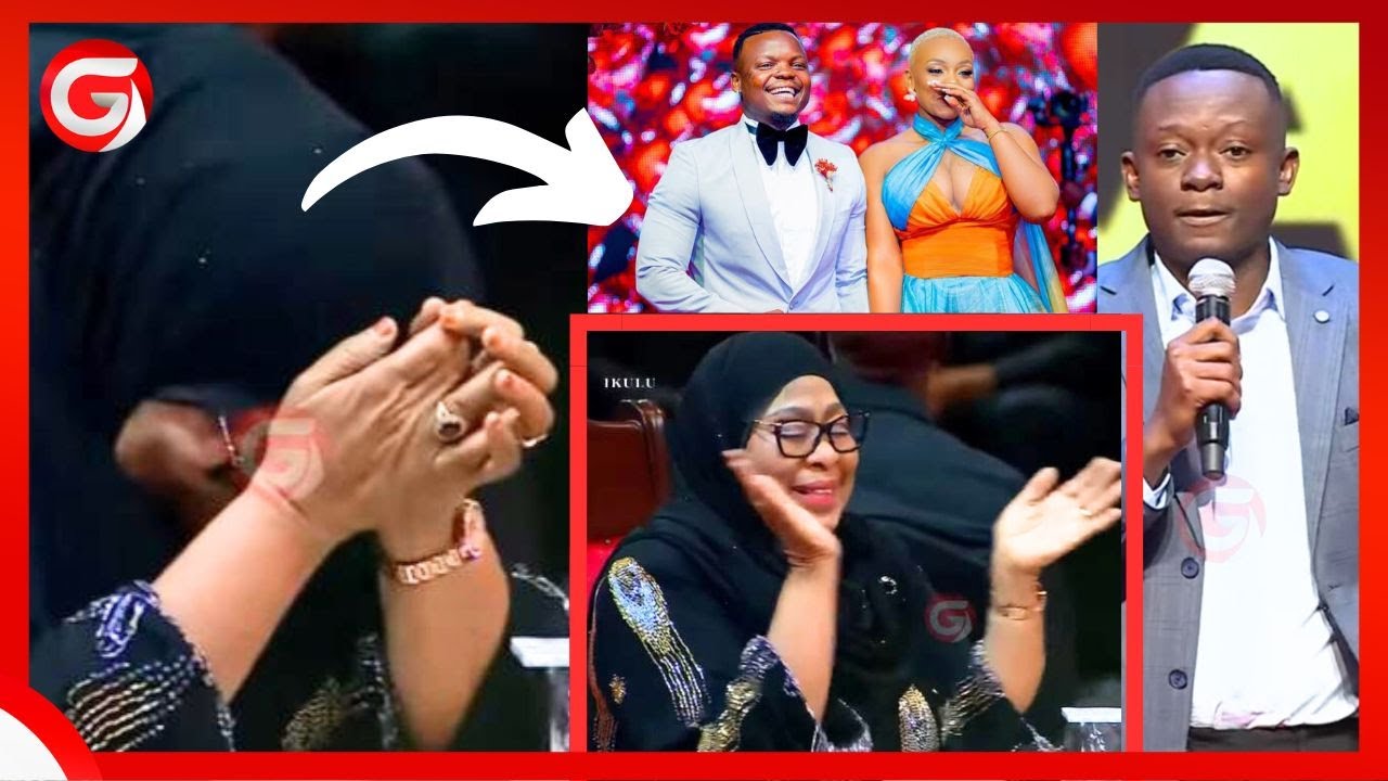 LEORNADO AMUAMBIA RAIS SAMIA HARMONIZE na KAJALA WAMERUDIANA - MBAVU HANA HADI AKASHIKA KICHWA!