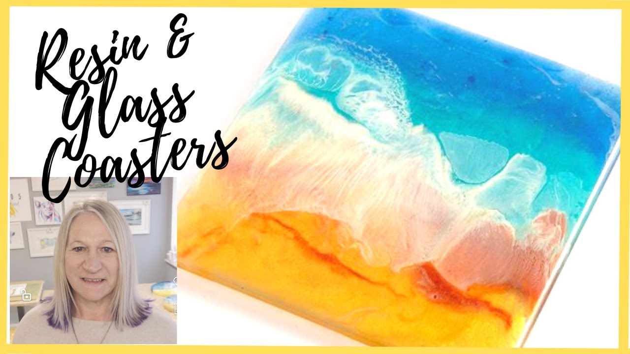 Resin Coasters -Make Your Own Stunning Sea-Inspired Resin Starter Kit