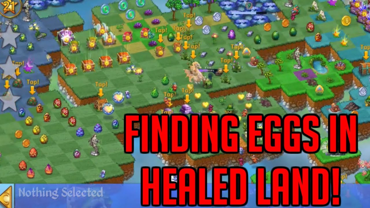 Finding & Merging Eggs From Healed Land | Merge Dragons