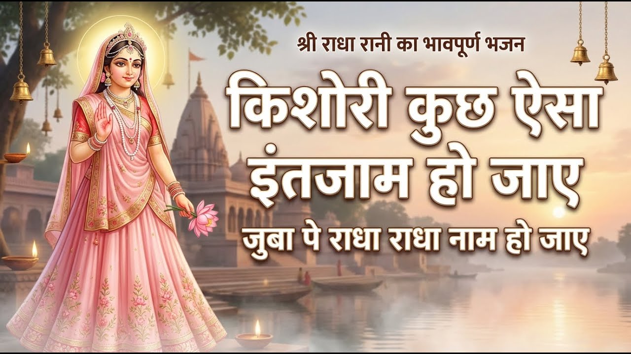 किशोरी कुछ ऐसा इंतजाम हो जाए 🙏 | श्री राधा रानी का भावपूर्ण भजन | Radha Bhajan