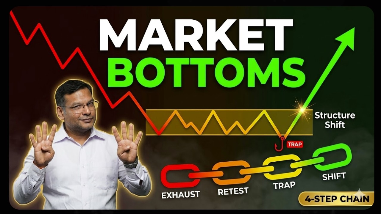 How to Catch Market Bottoms Like a Pro — The 4-Link Chain That Never Fails