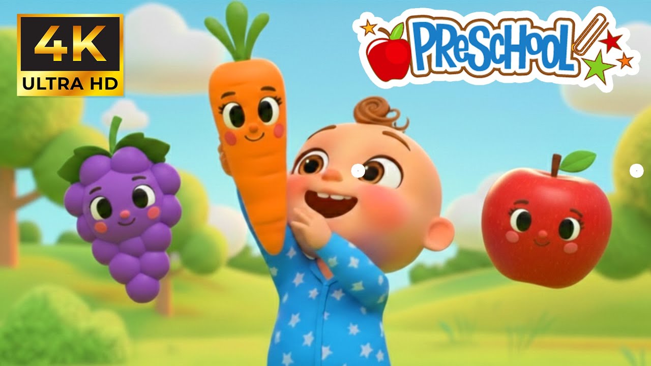 Vegetables Song for Kids 🥕🥦🍅 | Learn Veggie Names | Pre School Rhymes in English 