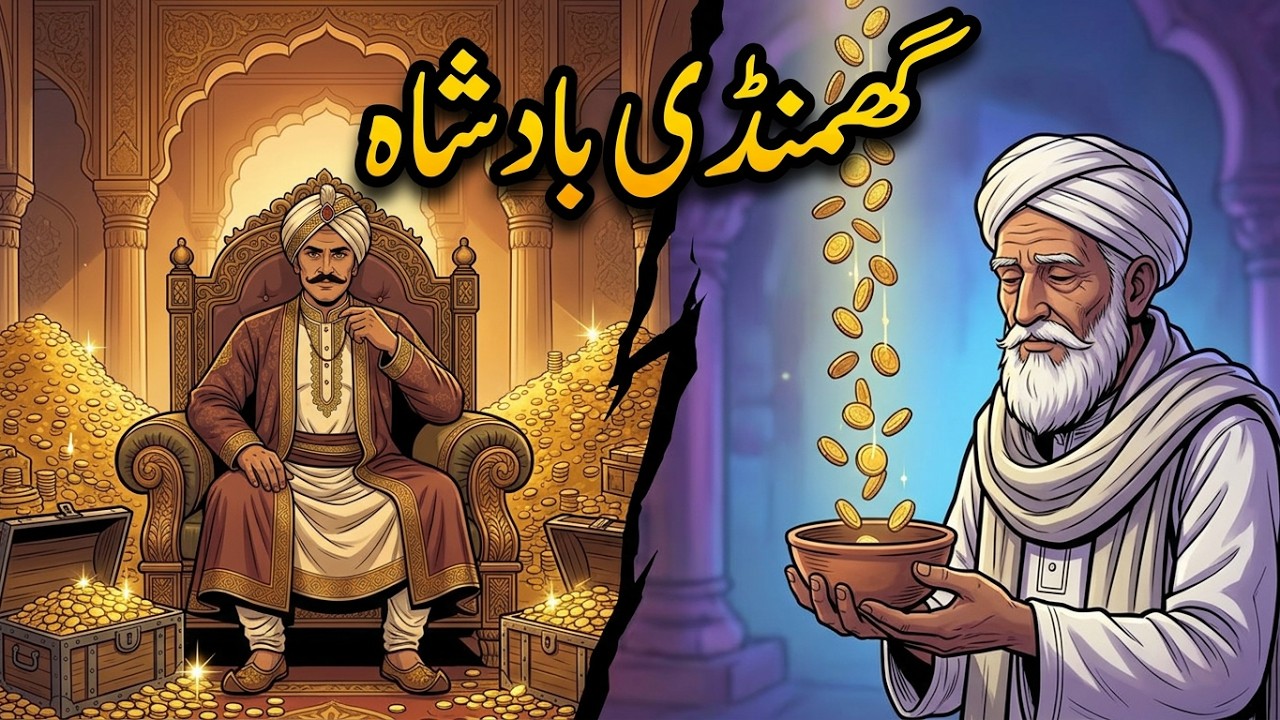 Ghamandi Badshah Aur Buzurg Darvesh Ka Qissa  | Moral Stories | Urdu Hindi khani