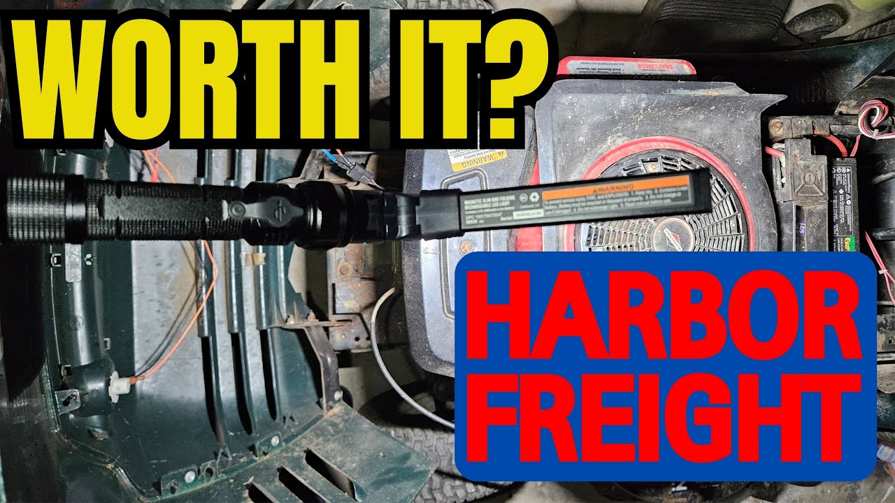 Harbor Freight's Slim Work Light: Shockingly Good Or Just Cheap?
