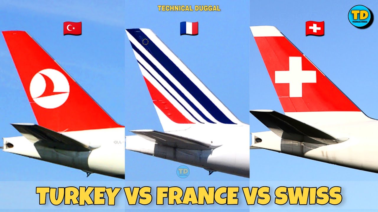 Turkish Airlines Vs Air France Vs Swiss Air Comparison 2023! 🇹🇷 Vs 🇫🇷 Vs 🇨🇭