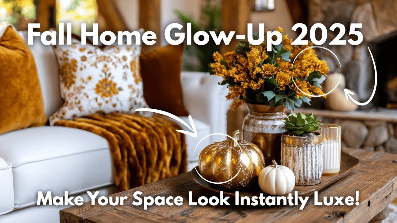 Fall Home Makeover 2025: Luxe Looks on a Tiny Budget
