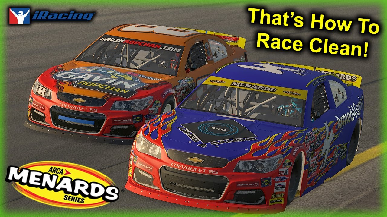 Arca at Pocono - That's How To Race Clean!
