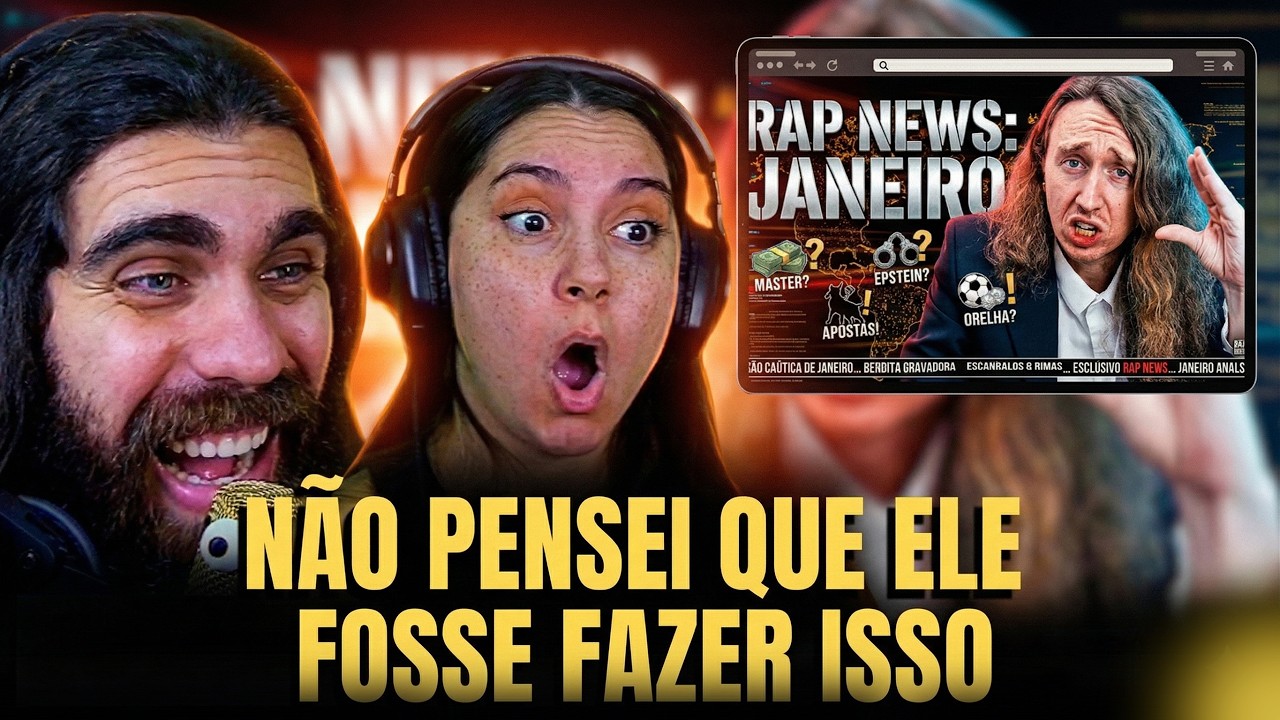 Mc Sid - Rap News: Janeiro - React Lucas Meira feat Carol