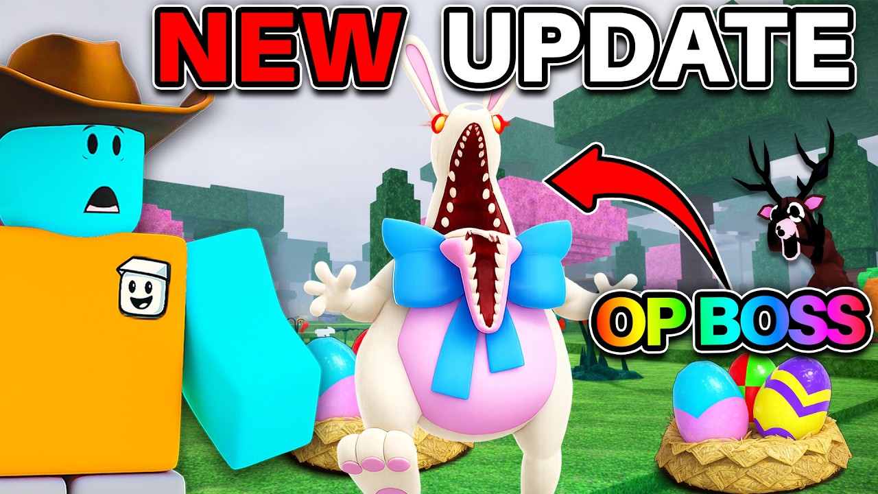 I Speedran the NEW 99 Nights in the Forest UPDATE (BUNNY BOSS + NEW EASTER EGGS)