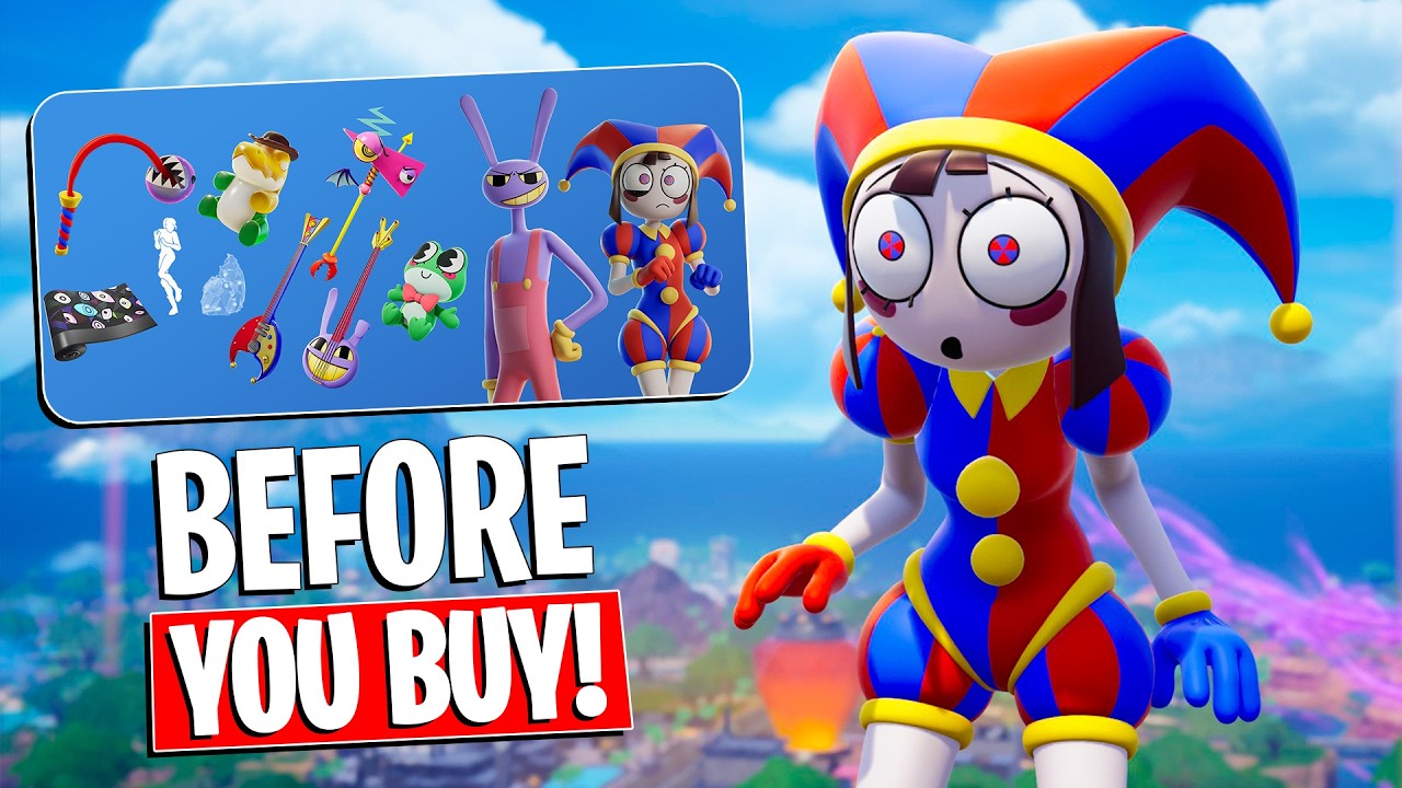THE AMAZING DIGITAL CIRCUS в Fortnite!
