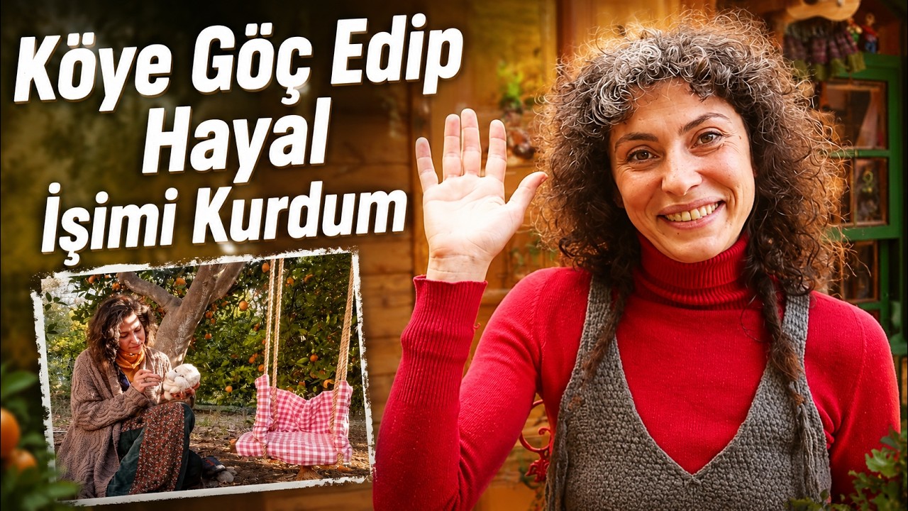 Yüreğini PırPır Eden İşi Yapıyor! Keçe Aşkı! Köye Göç Et ve Hayalinin İşini Bul
