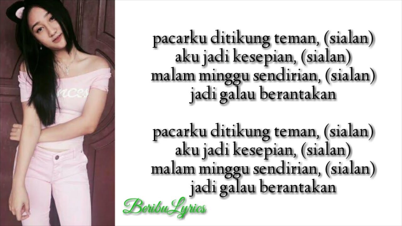 Sandrina - Ditikung Teman LIRIK