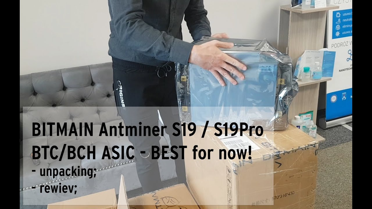 💥 BITMAIN Antminer S19 / S19Pro 💥 - polish, european premiere!