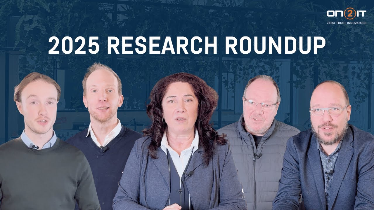 Research Round-up 2025 | ON2IT Zero Trust Innovators