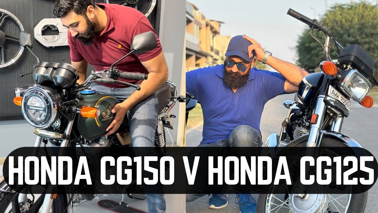 Honda CG150 Vs CG125 | Complete Comparison & Review | Which One to Buy?