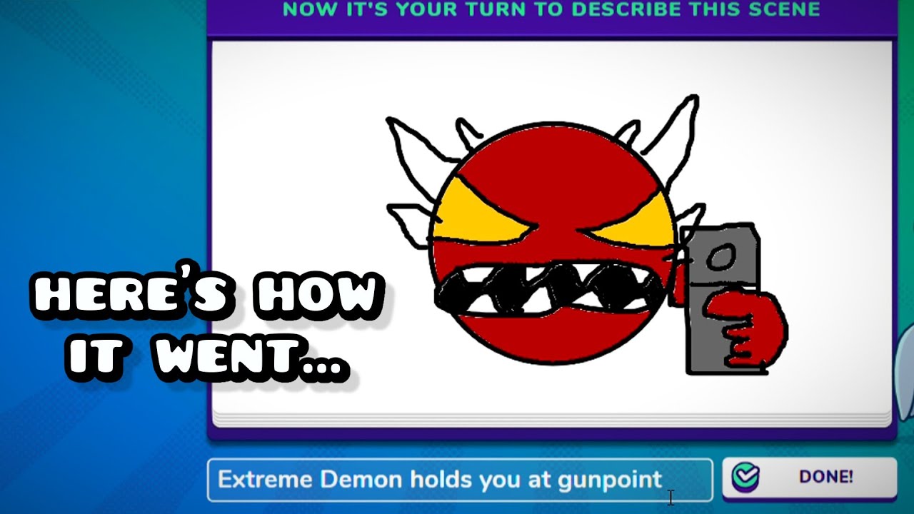 I Asked Geometry Dash Fans To Play Gartic Phone