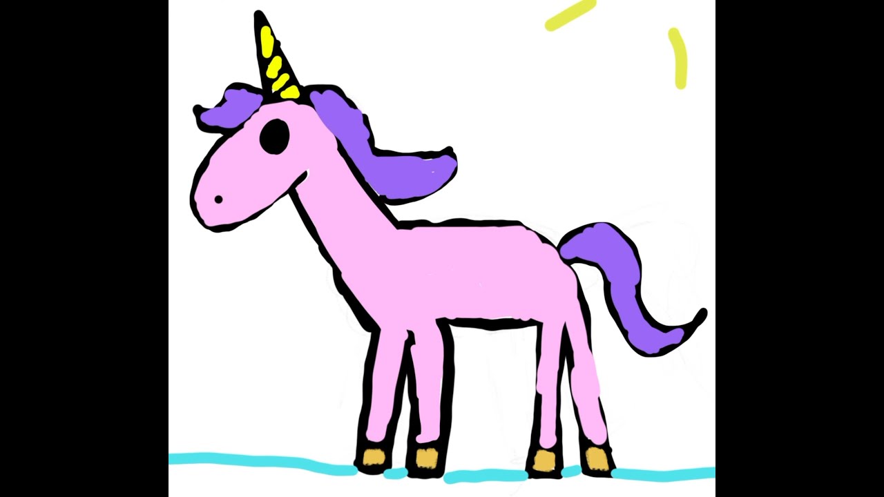 Kid Teaches How to Draw a Unicorn 🦄 Easy Tutorial (Narrated)