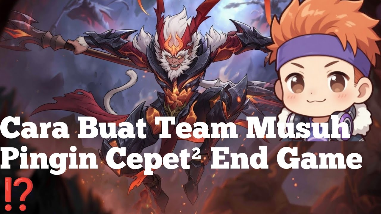 Tutorial Cara Buat Team Musuh Kepingin Cepet End Game  #MLBBGoldenMonth #MLBBCreator