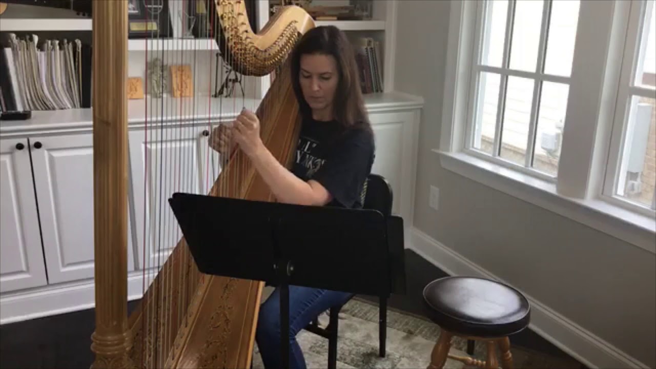 Stairway to Heaven - Led Zeppelin (Harp Cover by Vonda Darr)