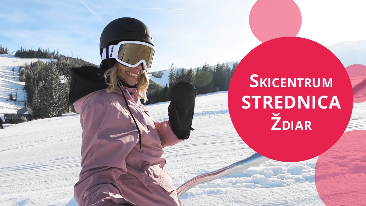 Baša Števulová testuje svahy v Skicentrum Strednica - Ždiar