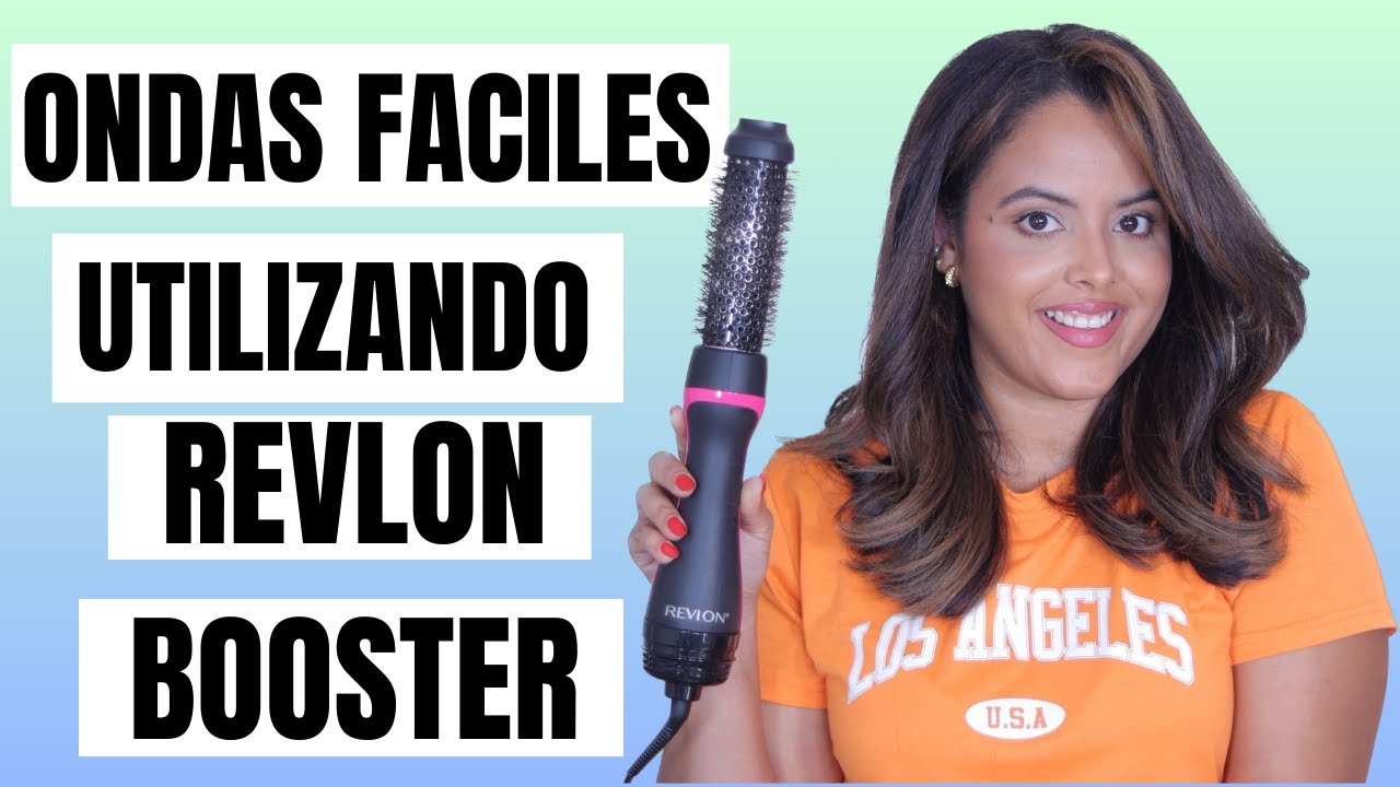 ONDAS FACILES UTILIZANDO EL  REVLON BOOSTER
