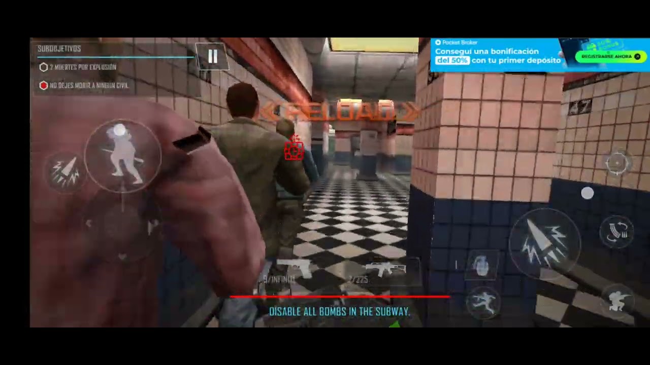 Jugando un juego sin wifi 