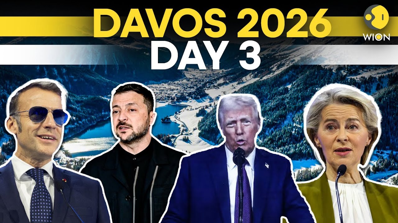 Davos 2026 LIVE: Global  Assemble At The World Economic Forum In Davos | WION LIVE