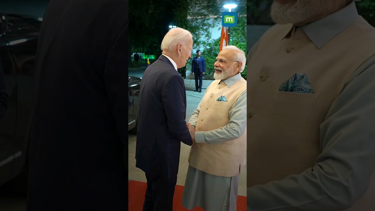 PM Modi & US Prez Joe Biden Meet For Bilateral Talks #pmmodi #joebiden #g20 #g20india #short